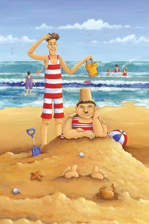 Another Fine Mess by Peter Adderley wall art