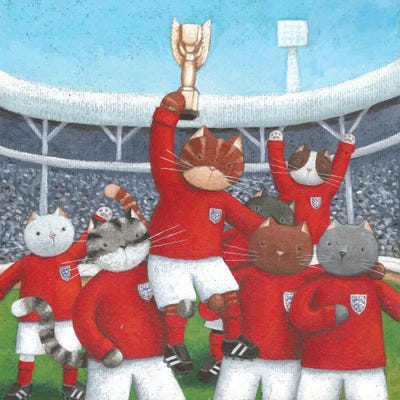 The Champions by Peter Adderley canvas print