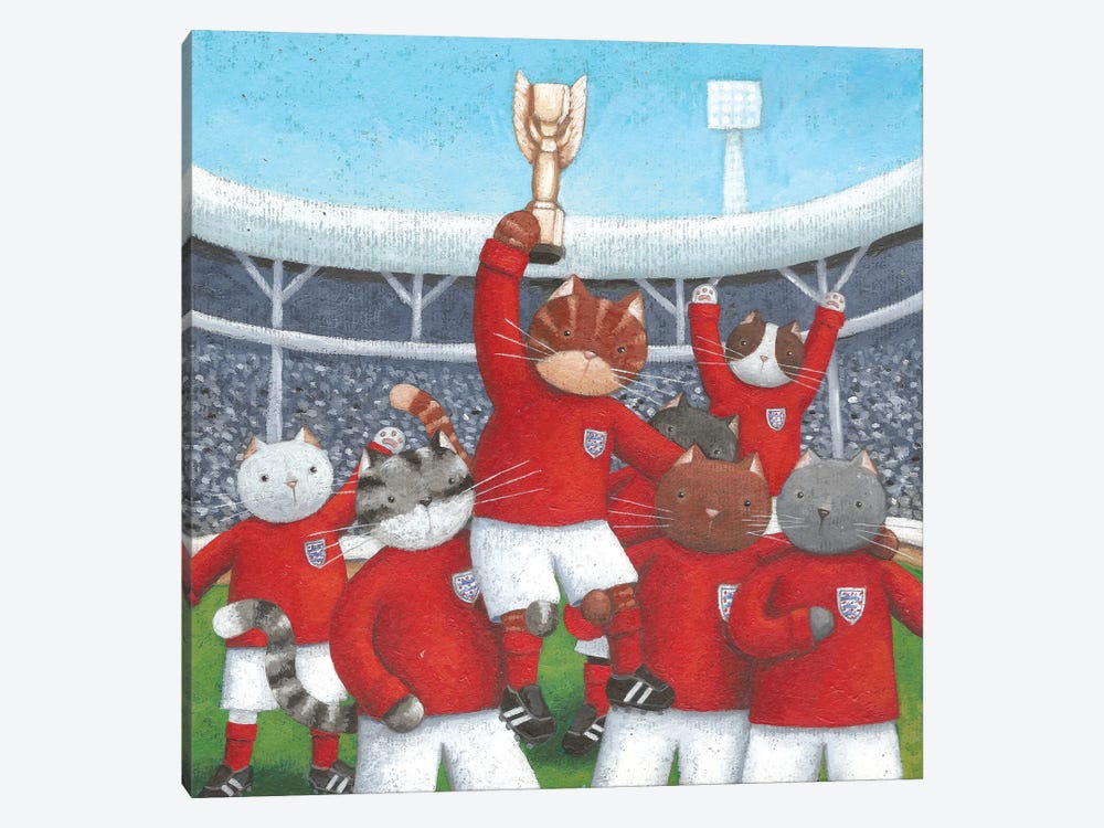 The Champions by Peter Adderley 1-piece Canvas Print