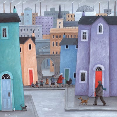 The Little Ones by Peter Adderley acrylic art print