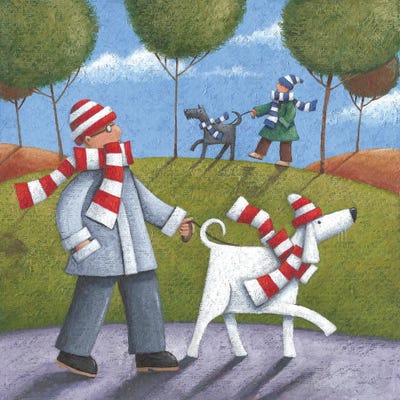 Walk In The Park by Peter Adderley acrylic art print