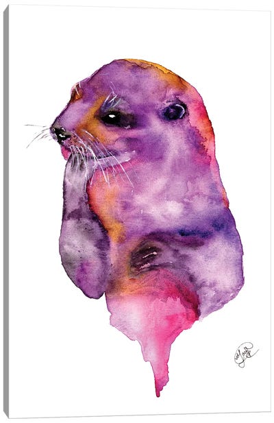 Otter Canvas Art Print