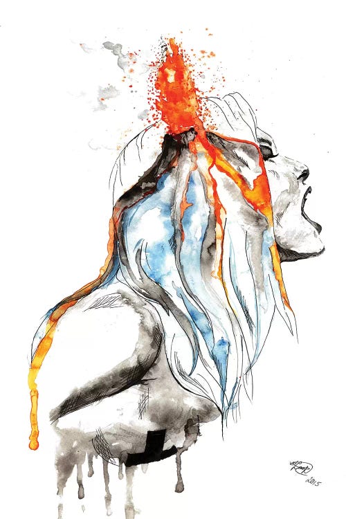Volcano by ANDA Design wall art