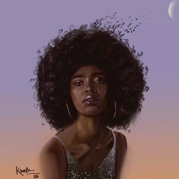 Vintage & Retro Bedroom: Skybird by Adekunle Adeleke