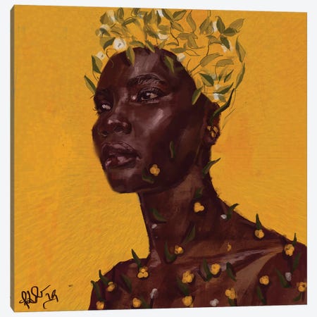 Sprout Canvas Print #ADK21} by Adekunle Adeleke Art Print