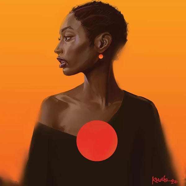 Fine Art: Sunset by Adekunle Adeleke