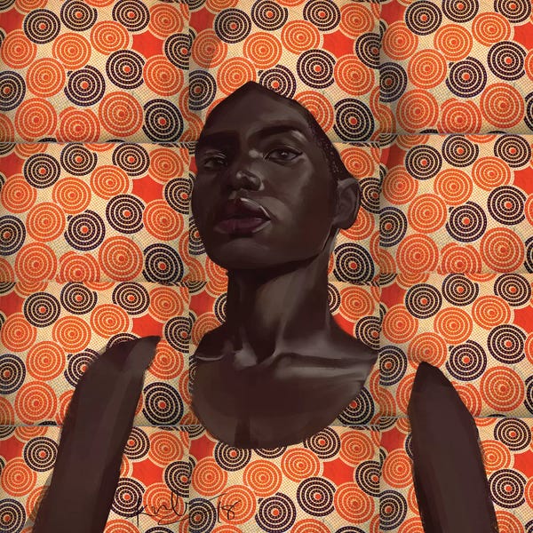 Adekunle Adeleke: Wax Series II by Adekunle Adeleke