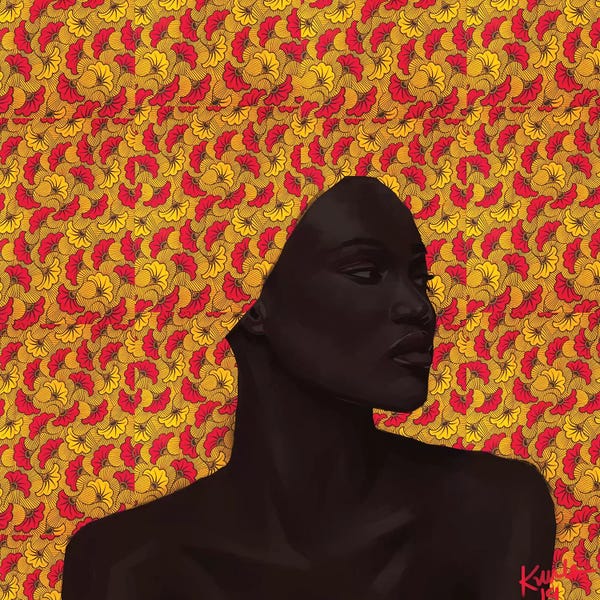 Similar To Kehinde Wiley: Wax Series III by Adekunle Adeleke
