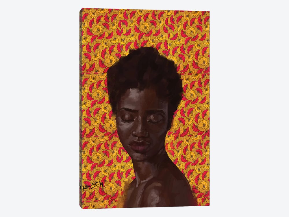 Wax Series IV by Adekunle Adeleke 1-piece Canvas Art