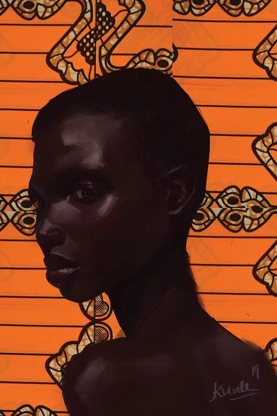 Adekunle Adeleke: Wax Series VII.I by Adekunle Adeleke
