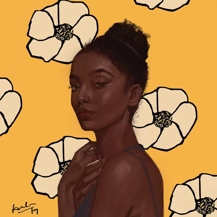 Yellow by Adekunle Adeleke wall art