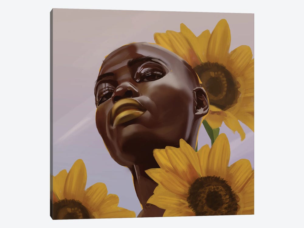 Goldie II by Adekunle Adeleke 1-piece Art Print