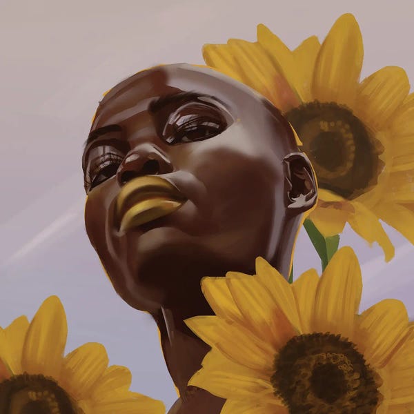 Similar To Kehinde Wiley: Goldie II by Adekunle Adeleke