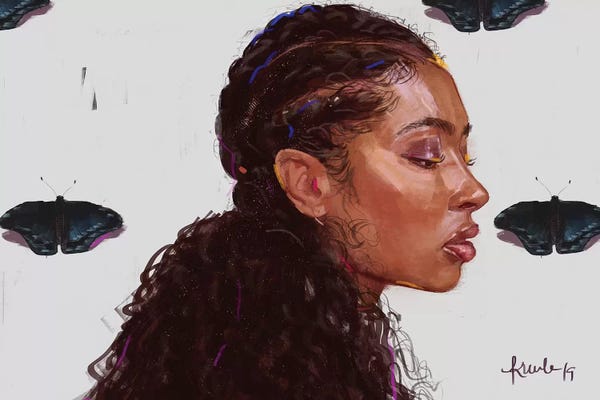 Butterflies: Black Butterfly by Adekunle Adeleke