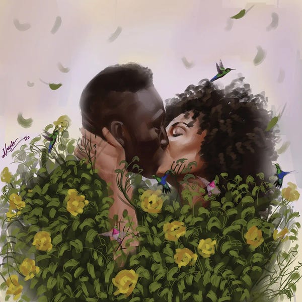 Similar To Kehinde Wiley: Kiss Green by Adekunle Adeleke
