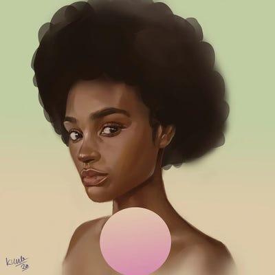 Envy by Adekunle Adeleke canvas print