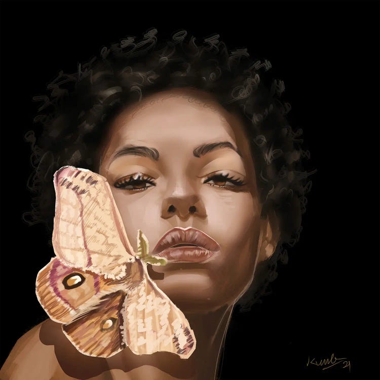 Moth by Adekunle Adeleke wall art