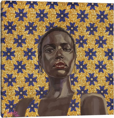 Candid Canvas Art Print - Similar to Kehinde Wiley