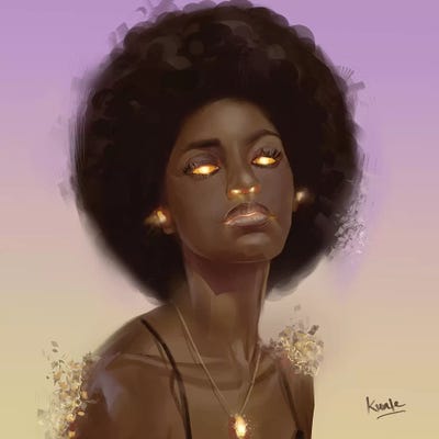 Ember by Adekunle Adeleke canvas print
