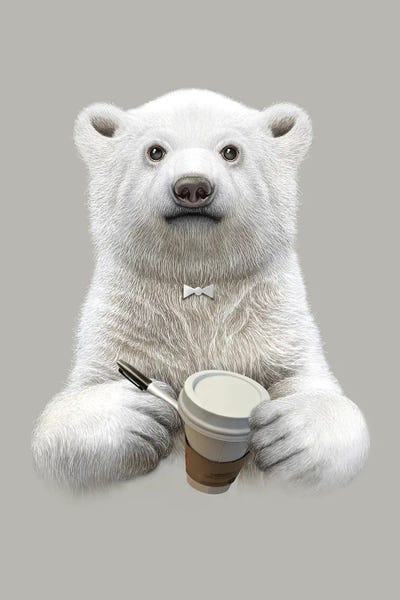 Polar Bears: Barista by Adam Lawless
