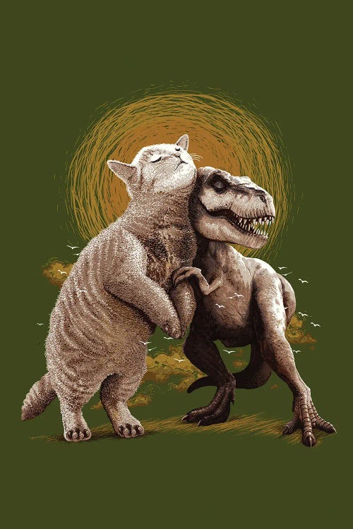 Cat & Trex