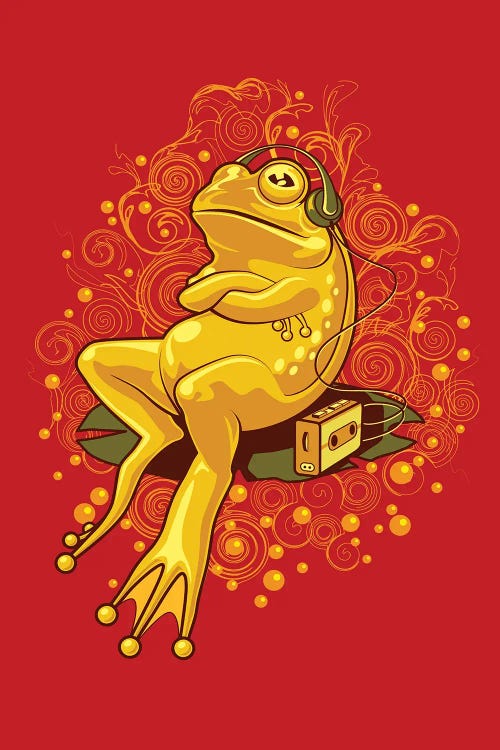 Froggie On Relax Mode