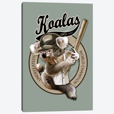 Koala Rangers Canvas Print #ADL142} by Adam Lawless Art Print