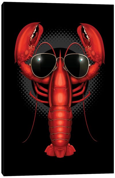 Koollobster Canvas Art Print - Lobster Art