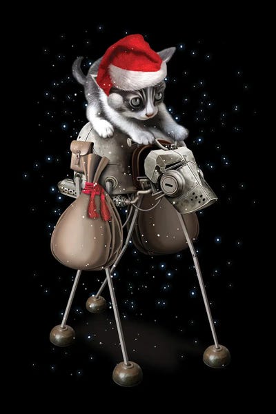 The Delivery by Adam Lawless framed canvas print