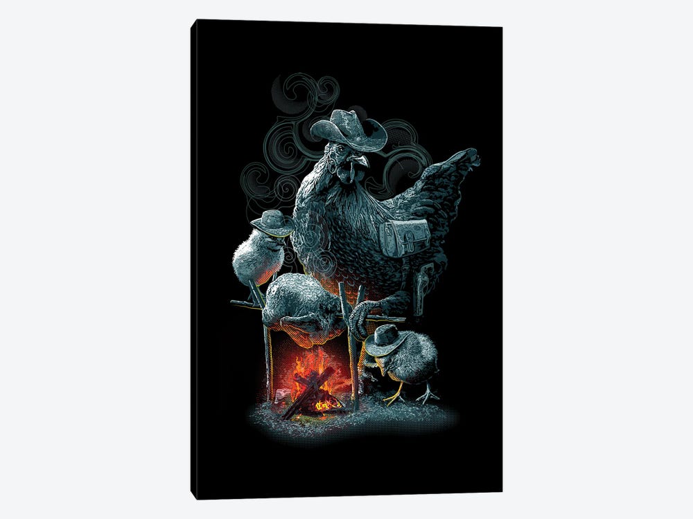 Cannibal by Adam Lawless 1-piece Canvas Print