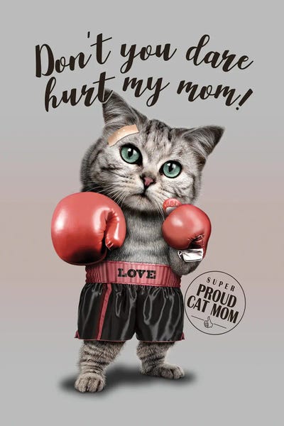 Dont You Dare by Adam Lawless framed canvas print