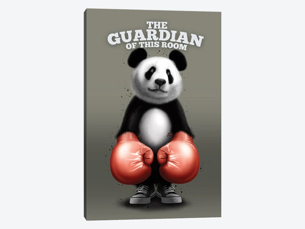 The Guardian Panda by Adam Lawless 1-piece Canvas Art Print