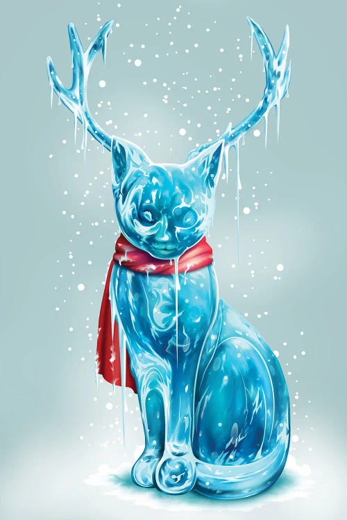 Cirebon's Wintercat by Adam Lawless wall art