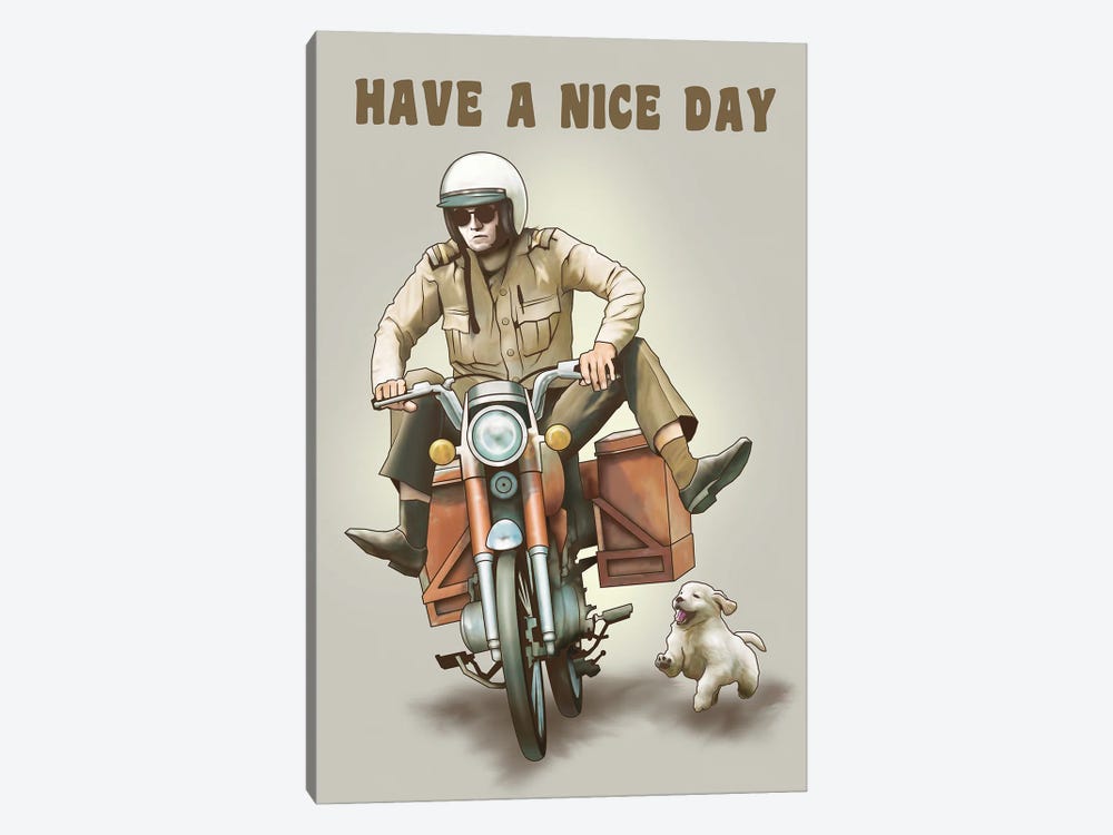 Have A Nice Day by Adam Lawless 1-piece Canvas Artwork