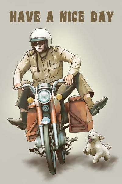 Motorcycles: Have A Nice Day by Adam Lawless