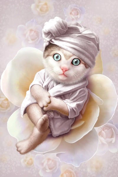 Bathroom Humor: Cat Spa by Adam Lawless