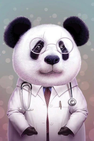 Pandas: Doctor Panda by Adam Lawless
