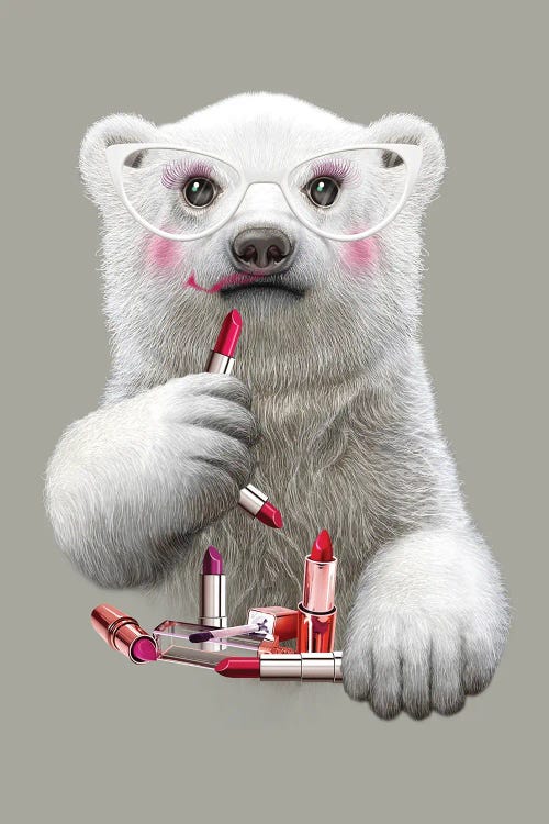 Lipstick Paula by Adam Lawless wall art