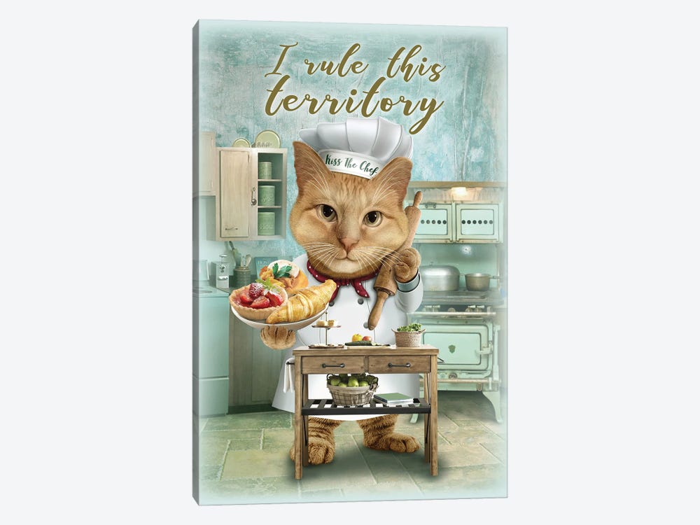 My Territory by Adam Lawless 1-piece Canvas Print