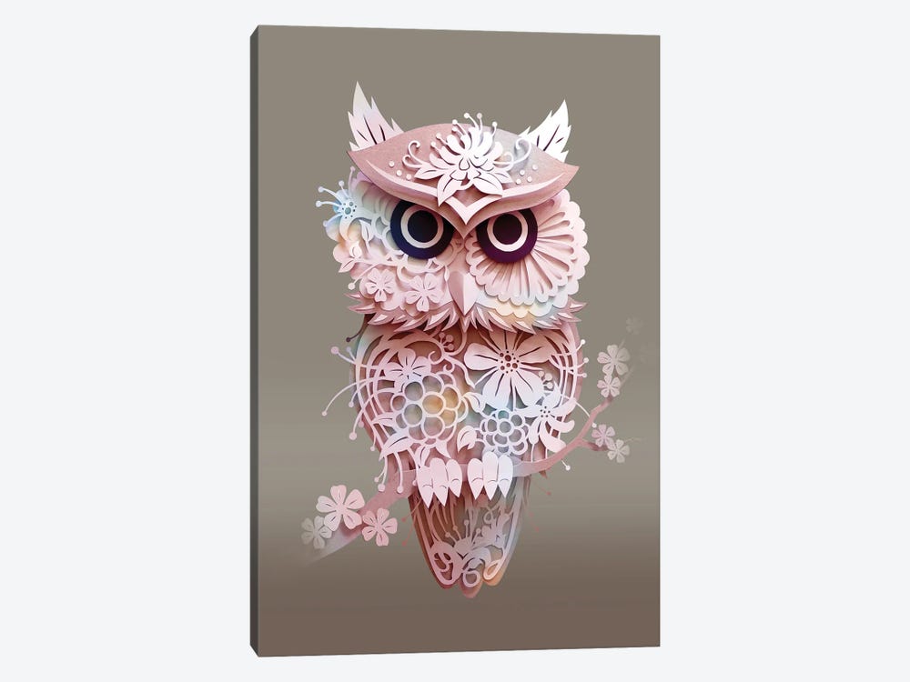 Owl In Spring by Adam Lawless 1-piece Art Print