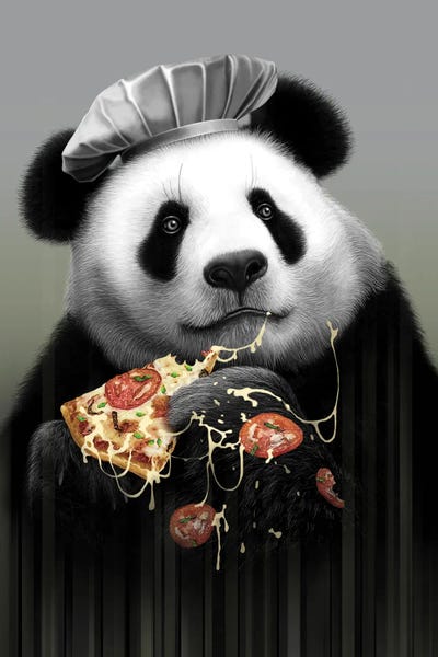 Pandas: Panda Loves Pizza by Adam Lawless