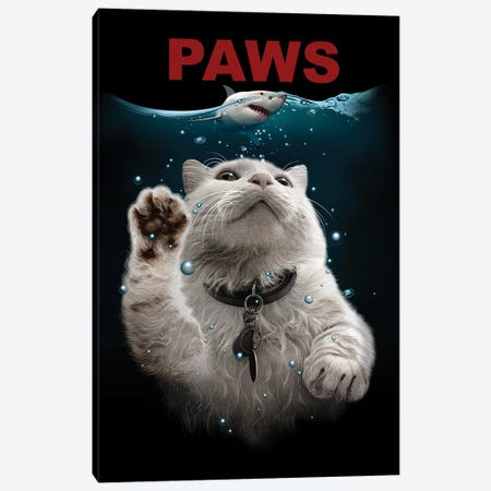Paws Canvas Print #ADL75} by Adam Lawless Canvas Art