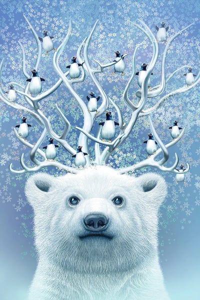 Polar Bears: Polar Horns Up by Adam Lawless