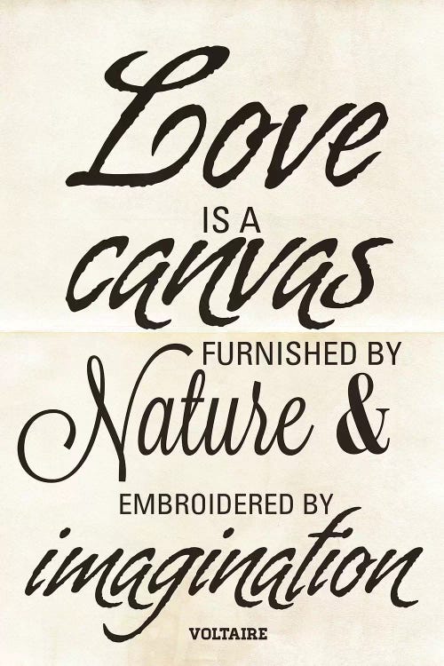 Love Is A Canvas by Addie Marie wall art