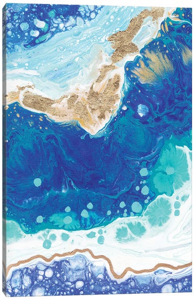 Blue Oasis Canvas Art Print - Alexandra Dobreikin