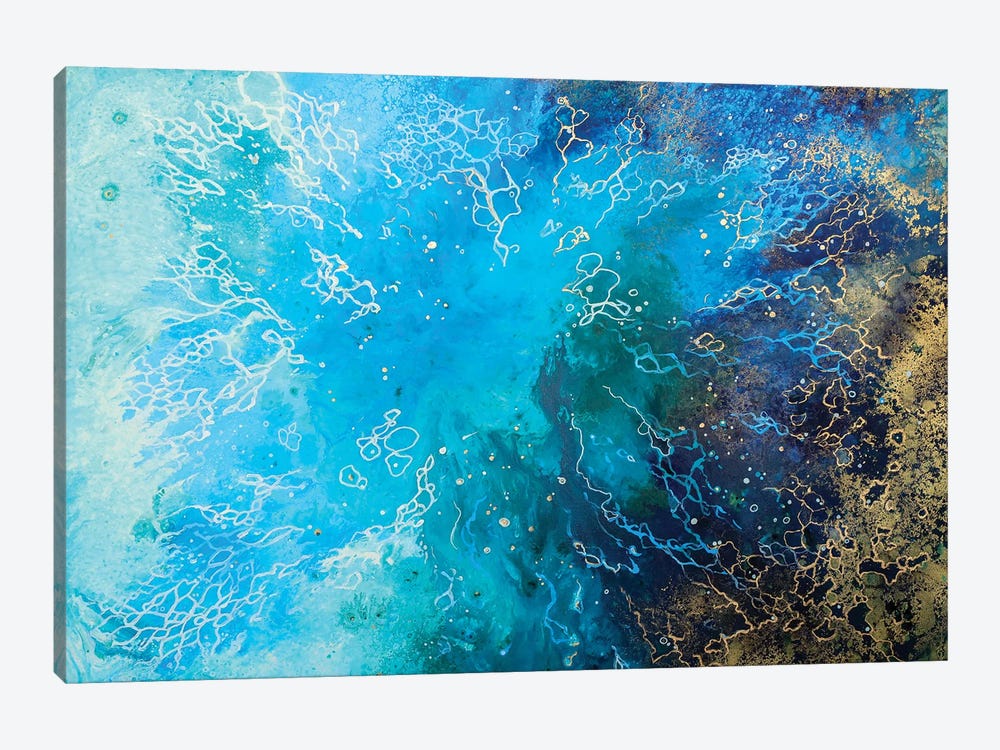 Invitation From Neptune by Alexandra Dobreikin 1-piece Canvas Art Print