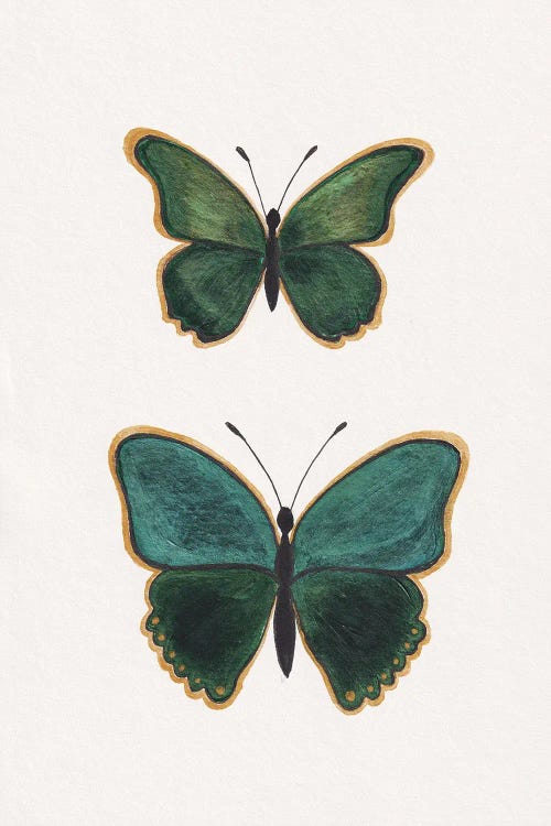 Green Butterflies