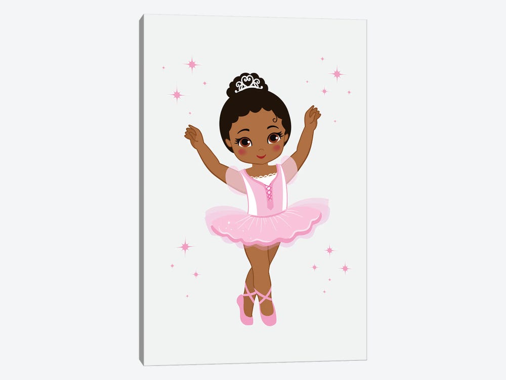 Babe Ballerina African American III by Alexandra Dobreikin 1-piece Art Print