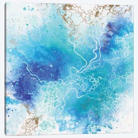 Blue Lagoon Canvas Print #ADN20} by Alexandra Dobreikin Canvas Artwork
