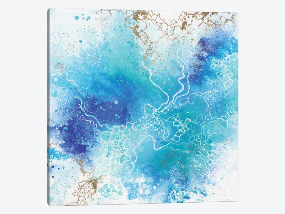 Blue Lagoon by Alexandra Dobreikin 1-piece Canvas Print